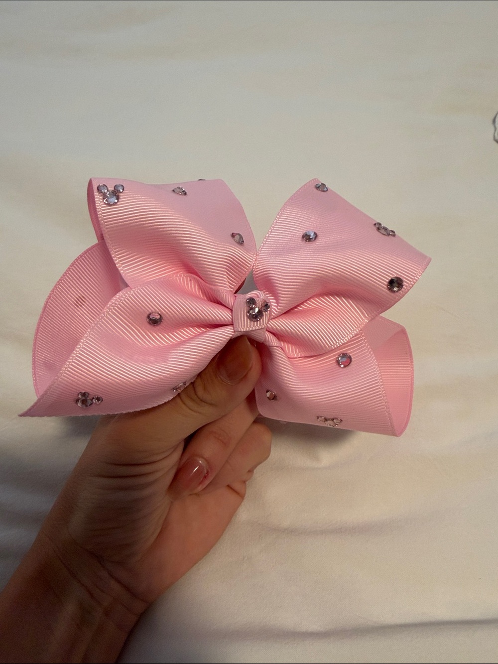 Custom Disney Rhinestone Bow